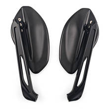 CNC Motorcycle Rear Side Mirrors For Harley Road King Touring XL 883 1200 SPORTSTER Road King Softail Bobber Street Glide 2024 - buy cheap