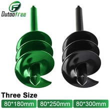 3 Sizes Garden Auger Drill Bit Tool Spiral Hole Digger Ground Drill Earth Drill for Seed Planting Gardening Drill Bit Tools 2024 - buy cheap