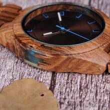 BOBO BIRD-reloj de madera hecho a mano para hombre, de diseño especial, con caja de regalo de madera, envío directo, OEM 2024 - compra barato