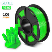 SUNLU PETG Bright Color 3D Printer Filament 1.75mm 1KG With Spool Vacuum Seal 3D FDM Digital Printing Pendant Lampshape Material 2024 - buy cheap