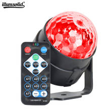 3W LED Party Stage Light RGB Laser Dj Strobe Lamp Christmas Projector Sound Activated Rotating Disco Ball Lamp for Dance Floor 2024 - buy cheap