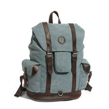 Canvas Backpack for Men Fashion School Bag New Backpack Laptop Bag 15 6 Inches 2024 - buy cheap