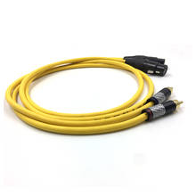 1 pair Hifi XLR male to RCA Male Cable High Purity OCC Hifi 2 Rca to 2 Xlr Cable 2024 - buy cheap