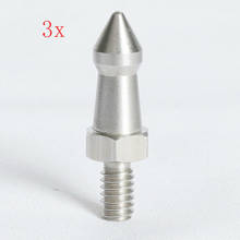 Pies de tornillo para cámara de 1/4 pulgadas, pinchos de tornillo de 3/8 pulgadas, Base de soporte de tornillo M8 para trípode, monopié, Benro, 3 uds. 2024 - compra barato