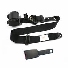 1 x Seat Belt Mount Car Accessories Parts 3 Points Retractable Safety Seatbelt Universal Adjustable 2024 - buy cheap