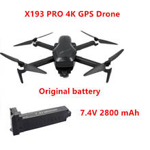 Peças de reposição para drone x192 pro, bateria original de 7.4v e 2800mah, quadcóptero, acessórios para drones 4k 2024 - compre barato