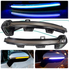 For Volkswagen VW Passat B8 2015-2020 For Arteon 2016-2017 Scroll Rearview Mirror Dynamic Turn Signal Flashing Light Blinker 2024 - buy cheap