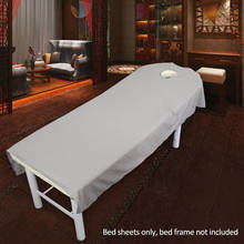 Мягкие удобные машины моющиеся настольные покрытия на кровать для массажа, спа-лист дома морщин стойкие полиэстер салон диван 2024 - купить недорого