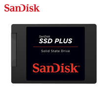 Sandisk SATA III SSD Plus 120 ГБ 240 ГБ 480 Гб HDD 2,5 "Внутренний твердотельный накопитель Жесткий диск для ноутбука 2024 - купить недорого