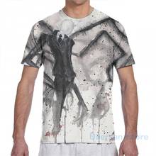 Camiseta de Slenderman II para hombre y mujer, ropa con estampado integral, a la moda para niña, Camisetas para niño, camisetas de manga corta 2024 - compra barato