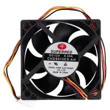 DC 12V 0.3A 60mm 4 Pin Connecter PC Computer Case Fan CHD6012ES-AH 2024 - buy cheap