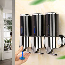 Wall Mount Auto Touch-free/ Manual Stainless Steel Soap Dispenser Shower Shampoo Dispenser 2024 - buy cheap