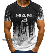 Camiseta de algodón con cuello redondo para hombre, Camisa estampada de manga corta, talla asiática Saab, novedad de verano 2021 2024 - compra barato