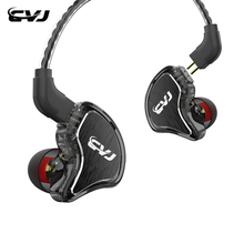CVJ CS8 3BA + 1DD гибридные наушники для ушей HIFI DJ Monito спортивные наушники для бега наушник гарнитура съемный кабель ZSN PRO X ZSTX M10 2024 - купить недорого