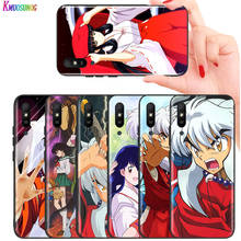 Capa preta brilhante anime inuyasha para huawei p smart z s plus 2020 2019 nova 5t 5i 5 4e 4 3i 3e 3 2i caso de telefone 2024 - compre barato