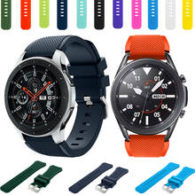 Correa de silicona de 22mm para Samsung Galaxy Watch 46/3 45/Gear S3 Frontier/Classic, repuesto de correa de liberación rápida 2024 - compra barato