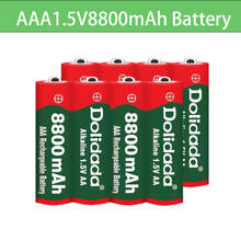 1-20PCS Brand 1.5VAAA rechargeable battery 8800mah AAA 1.5V New Alkaline Rechargeable batery for led light toy mp3 Free shipping 2024 - buy cheap