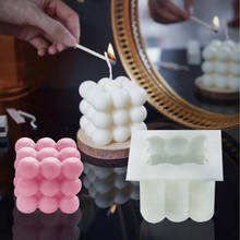 Molde de velas DIY, molde de velas de cera de soja, aromaterapia, vela de yeso 3D, moldes de silicona, velas de soja hechas a mano, moldes de jabón de cera aromática 2024 - compra barato