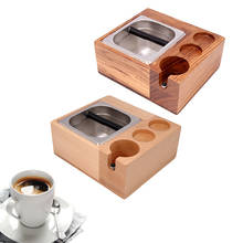 Porta filtro de café 51/53/58mm, porta-café espresso, base de suporte, acessórios para barista 2024 - compre barato