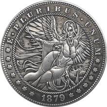 Hobo níquel 1879 dólares de EE. UU., copia de moneda tipo 153 2024 - compra barato