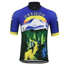 Camisa masculina para ciclismo no geral, roupa para bicicleta, customizada, para a estrada, montanha 2024 - compre barato