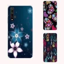 Capa de silicone com folhas florais e borboletas, capa de celular para realme x lite xt x2 x7 x50 pro x3 superzoom 4g 5g 2024 - compre barato