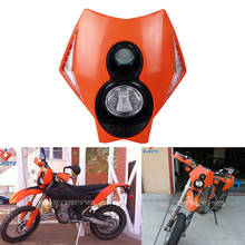 Carenado Universal para faro delantero de motocicleta, luz de motocross para CRF YZF WRF KXF KLX RMZ RMX DRZ EXC SX SXF XCW XC 2024 - compra barato