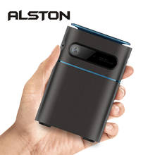 ALSTON-miniproyector P20, 4K, DLP, Android, WiFi, Bluetooth, portátil, para exteriores, películas, vídeo, cine en casa, compatible con Miracast, Airplay 2024 - compra barato