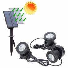 Luz solar de led para aquário, holofote de paisagem à prova d'água ip68 para piscina, fontes e aquários 2024 - compre barato