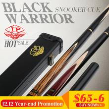 Taco de sinuca preto guerreiro, de alta qualidade, lp, 10mm, ponta artesanal, profissional, dentes rápidos, articulação, 2024 - compre barato