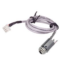 1 Cable de enchufe de 3 pines para guitarra, conector de salida de Pin de extremo de 6,35mm, 1 unidad 2024 - compra barato