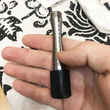 Toppuff 1 pçs design engraçado tubo de fumo de metal removível disfarce erva fumo tubos de tabaco 2024 - compre barato