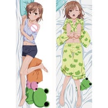 MMFA Some Scientific Railgun sexy Mikoto Misaka & Shokuhou Misaki наволочка для подушки Toaru Kagaku no Rerugan Dakimakura 2024 - купить недорого