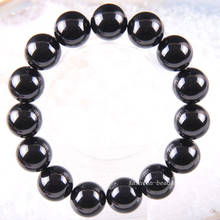 Stretch Bracelet 6  8 10 12 14 mm Round Beads Natural Stone Black Onyx Bangle for Men Women Jewelry Gift Free Shipping 2024 - buy cheap