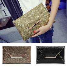 Women Evening Bag Party Envelope Clutch Handbag Glitter Sequins Sparkling Banquet Glitter Bag For Ladies Girls Wedding Clutches 2024 - buy cheap