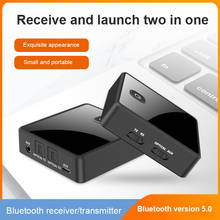 Bluetooth-compatible Audio Receiver 2-in-1 Audio Transmitter Receiver TV Adapter Support Fiber Optic Interface 3.5mm AUX Jack 2024 - buy cheap