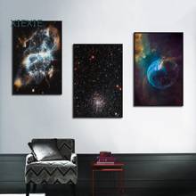 Pintura decorativa em tela do céu estrelado, pintura artística para parede, decoração de sala, céu estrelado, macio, fotografia hd 2024 - compre barato