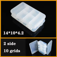 Plastic Storage two side 10 grid Box Practical Adjustable Compartment Jewelry Bead Screw Holder Case Display Organizer Container 2024 - buy cheap