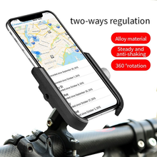 Bicycle Motorcycle Phone Holder for 4.5-6.8 inches Smartphone Aluminum Alloy Mobile Phone Rack for Bike Motor Phone Bracket 2024 - buy cheap