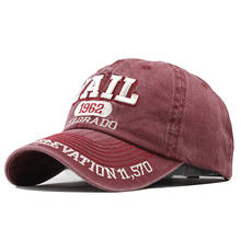 Men Baseball Cap Cotton Letter Embroidery Hat Women Washed Snapback Caps Dad Hats Unisex Casual Adjustable Casquette Cap 2024 - buy cheap