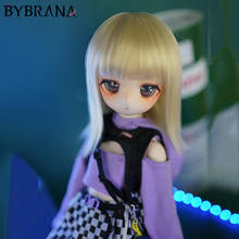 Bybrana Bjd Doll 1/3 1/4 1/6 1/8 High Temperature Silk 25 Colors Optional Custom Wig 2024 - buy cheap