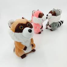 Big Tail Raccoon Pendant Plush Toy Soft Cartoon Animal Squirrel Stuffed Doll Keychain Doll Backpack Bags Pendant Toys Best Gifts 2024 - buy cheap