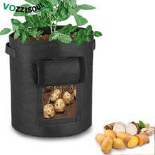 DIY Potato Grow Planter Fabric Grow Bags Potato Bags for Growing Potatoes Sac Pomme De Terre Garden Pot Planting Bag 4 Colors 2024 - buy cheap