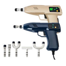 Instrumento de quiropraxia ajustável para coluna, pistola de correção de osso elétrica, 13 niveladores, massageador de terapia cervical 2024 - compre barato