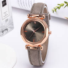 women watches Leather Casual Watch Luxury Analog Quartz Crystal Wristwatch Fashion Female Korean reloj mujer Luxury 2019 Dress 2024 - buy cheap