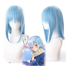 That Time I Got Reincarnated as a Slime Cosplay Wig Rimuru Tempest Long Blue Synthetic Hair Tensei shitara Slime Datta Ken 2024 - buy cheap