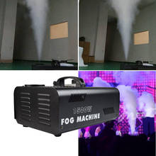 Máquina de humo con control remoto inalámbrico, dispositivo de niebla con emisor de 1500W, DMX, para dj, fiestas navideñas y escenarios, envío rápido 2024 - compra barato
