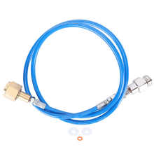W21.8-14//TR21-4 CO2 Cylinder Refill Soda Adapter Hose Kit 50in Soda Accessory Blue 2024 - buy cheap