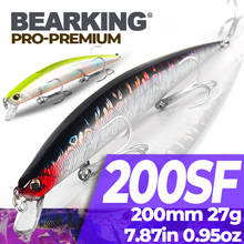 Bearking Brand Hard Fishing Lures Minnow 5Pcs/Lot 20cm 27g quality Baits Deep Diving Wobblers Fishing Tackles 2024 - buy cheap