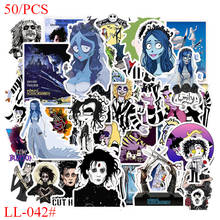 LL-042# 50/pcs Director Tim Burton Film PVC sticker Personalized graffiti sticker Bike Phone Sliding Plate Graffiti Styling 2024 - buy cheap